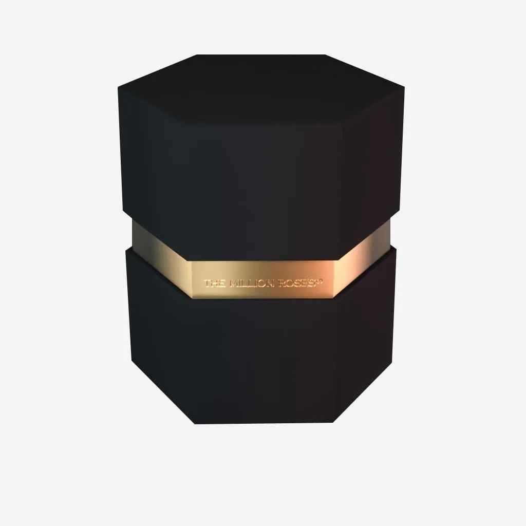 One in a Million™ Black Hexagon Box | Bright Purple Rose