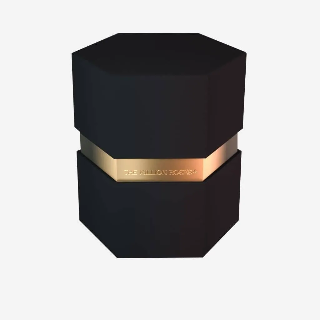 One in a Million™ Black Hexagon Box | Dark Purple Rose