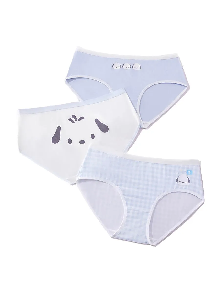 Pochacco Underwear Set of 3