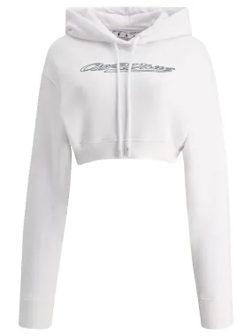 "BLING CROPPED" HOODIE