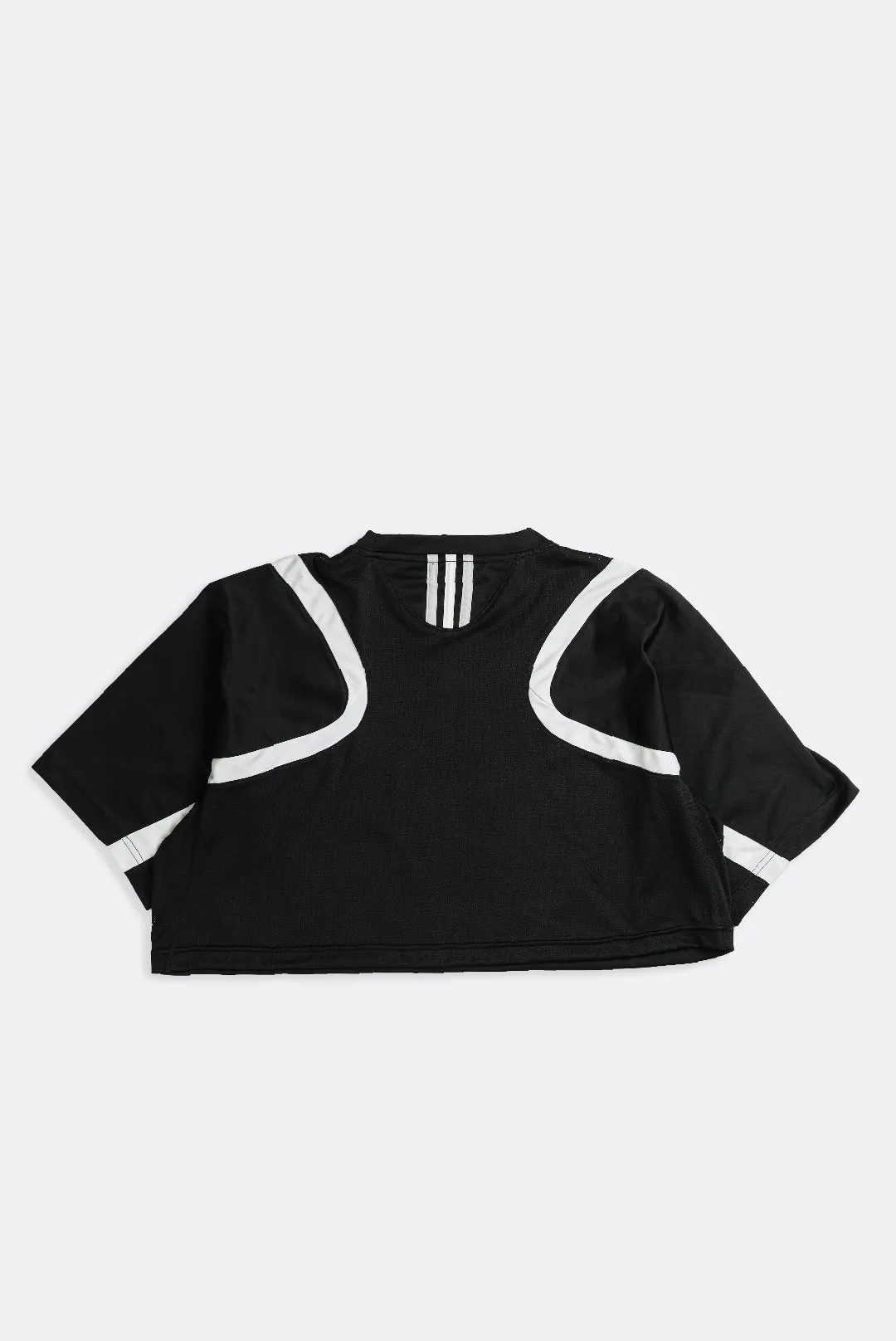 Rework Adidas Crop Athletic Tee - XL