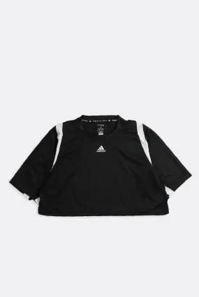 Rework Adidas Crop Athletic Tee - XL