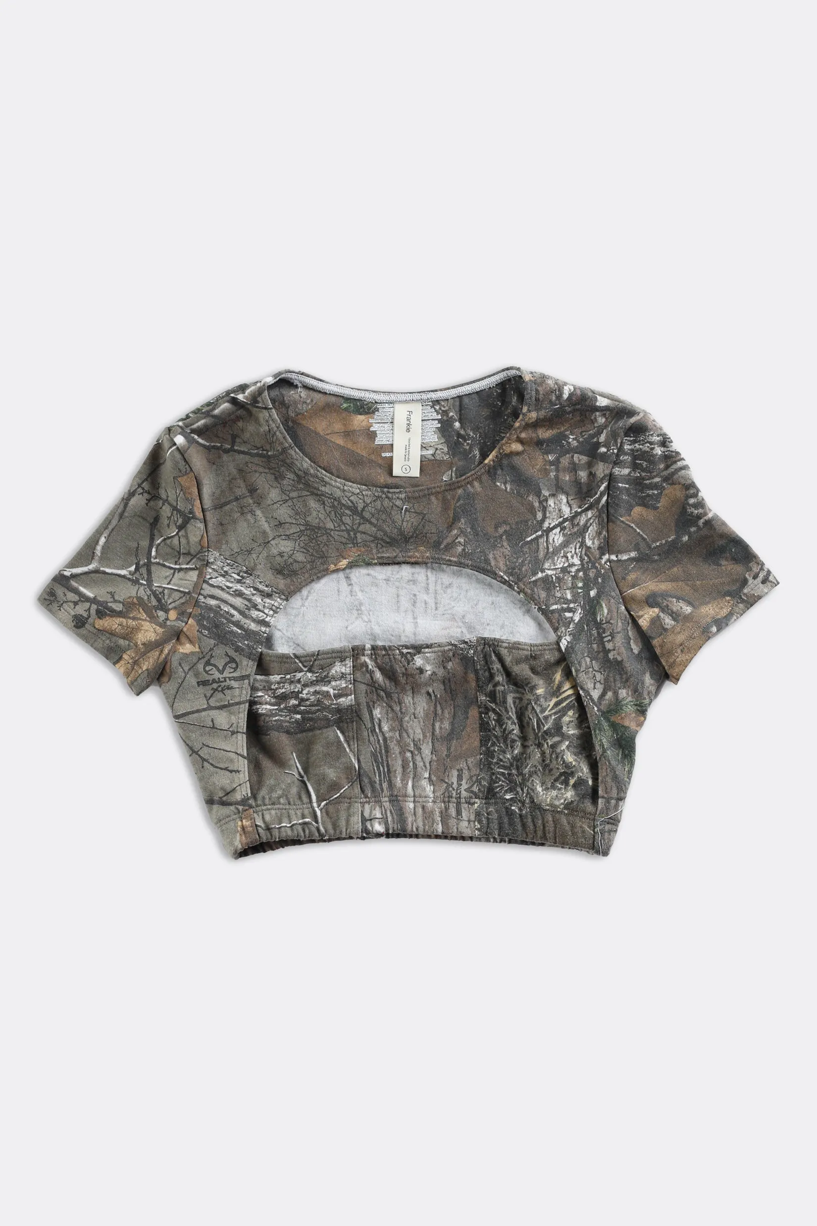 Rework Camo Cut Out Tee - XS, S, M, L