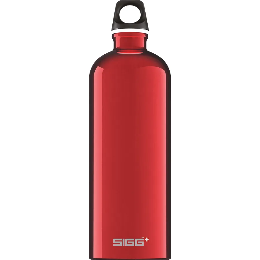 Sigg Traveller 1.0L Water Bottle - Red
