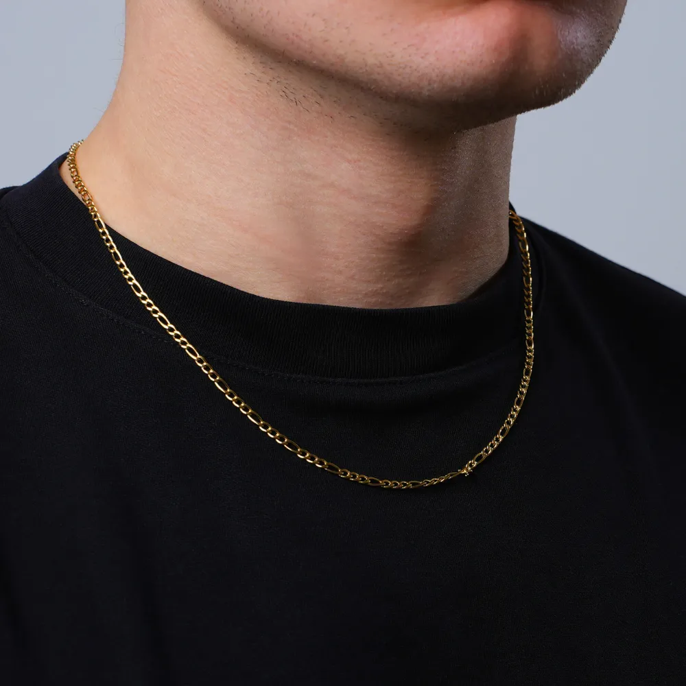 Silver Figaro Chain (3MM)