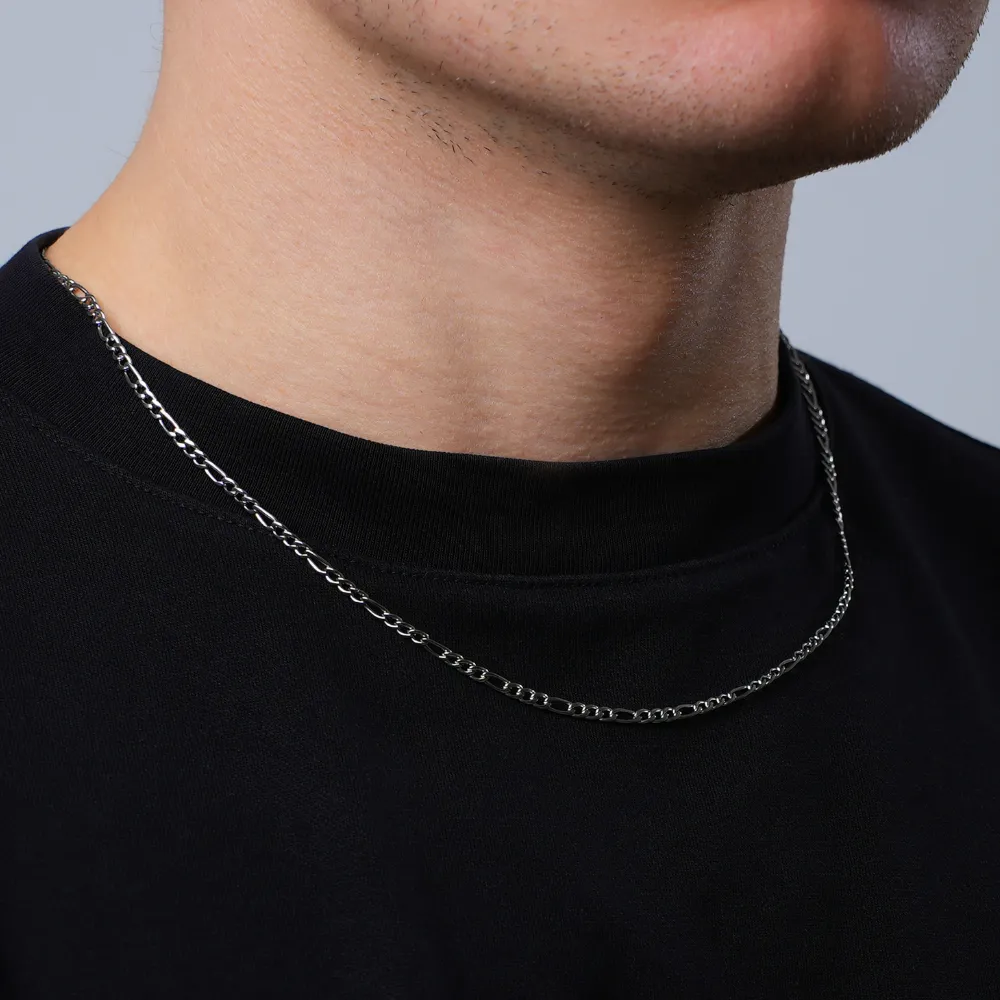 Silver Figaro Chain (3MM)