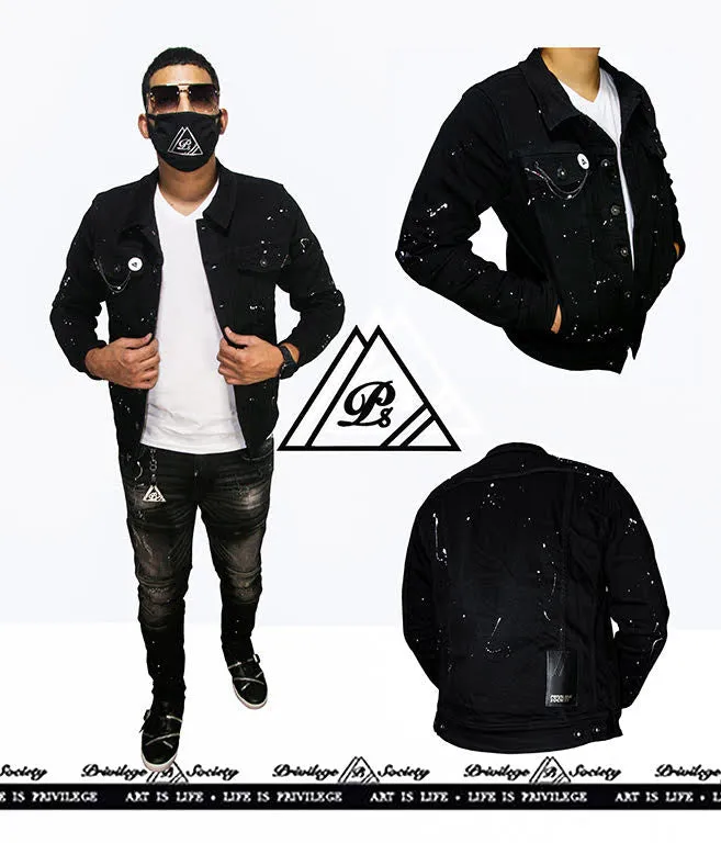 Snow Fall Denim Jacket