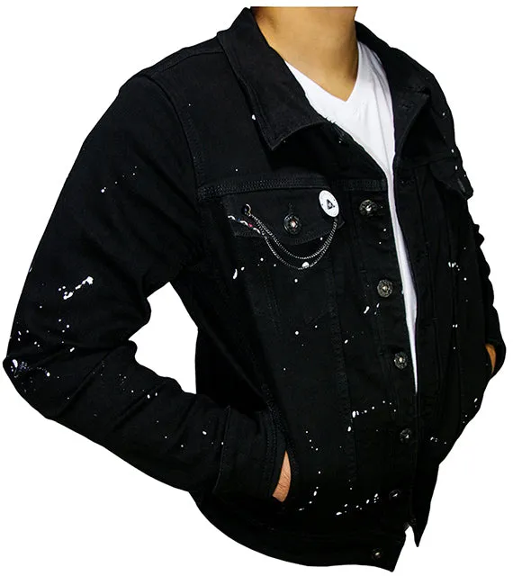 Snow Fall Denim Jacket